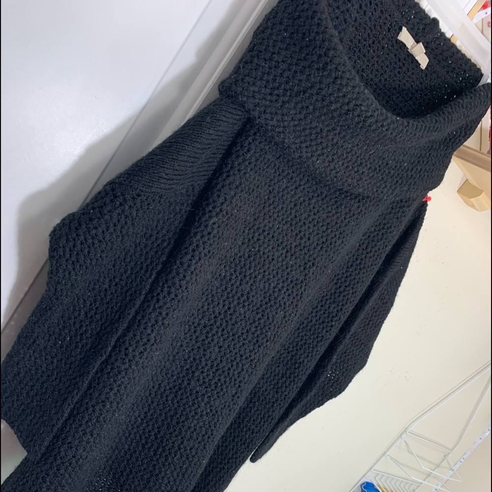 Joan Vass Studio Women Black Sweater 2x/3x